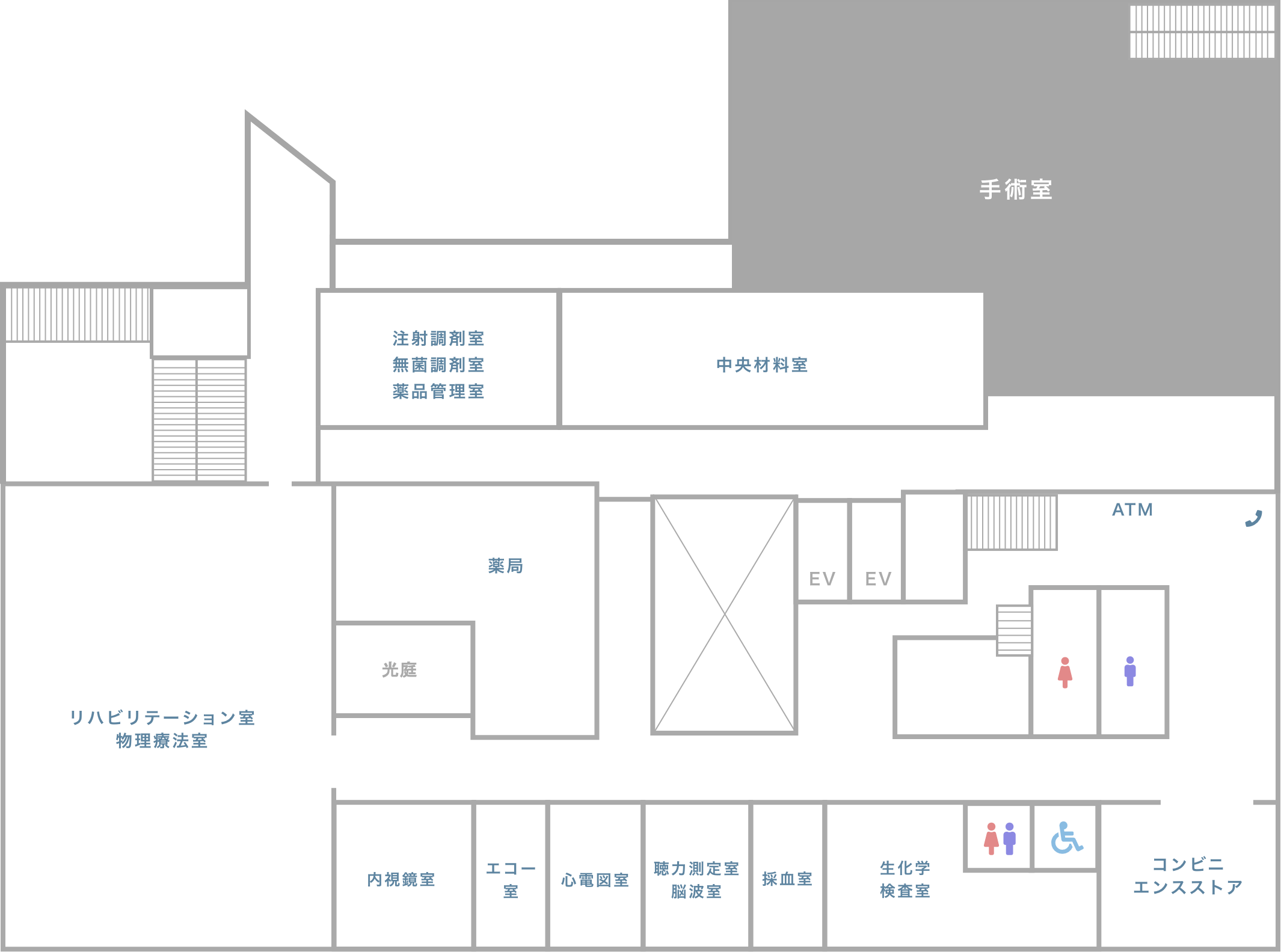 2階フロアマップ