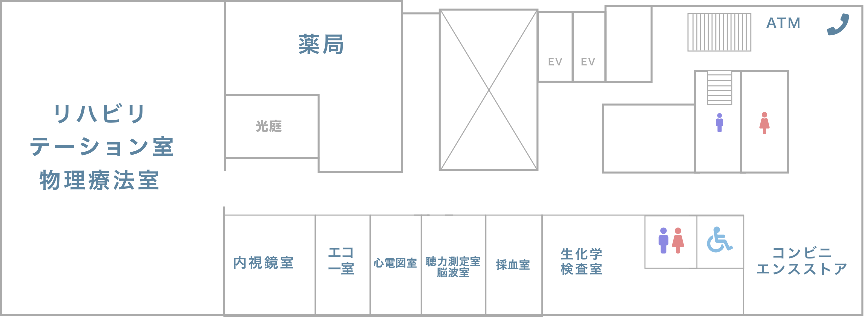 2階フロアマップ